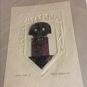 Congo Mask by Freda Erwee